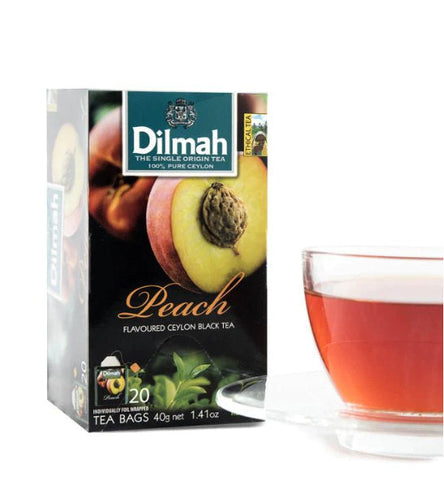 PEACH FUN FLAVOURED TEA- 20 TEA BAGS