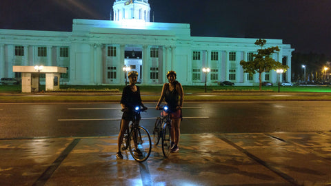 Night Cycling in Colombo City