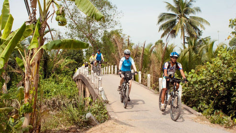 Cycling in Negombo Fishing Village