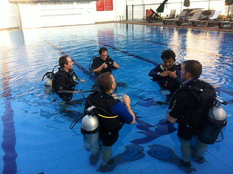 Diving in Colombo