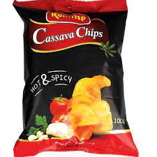 Rancrisp Cassava Chip Natural Hot & Spicy 100g