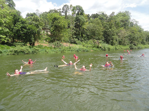 Flat Water Rafting in Kelani River in Kitulagala