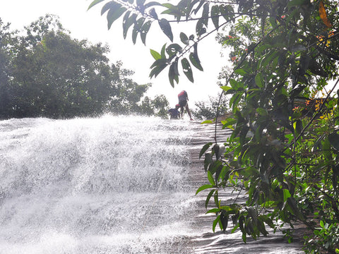 Waterfall Abseiling in Sri Lanka, Kitulgala